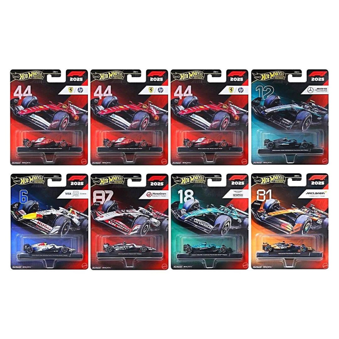 Hot Wheels KICK Sauber F1 Team Assorted