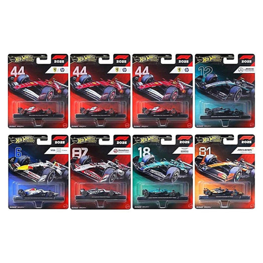 Hot Wheels KICK Sauber F1 Team Assorted