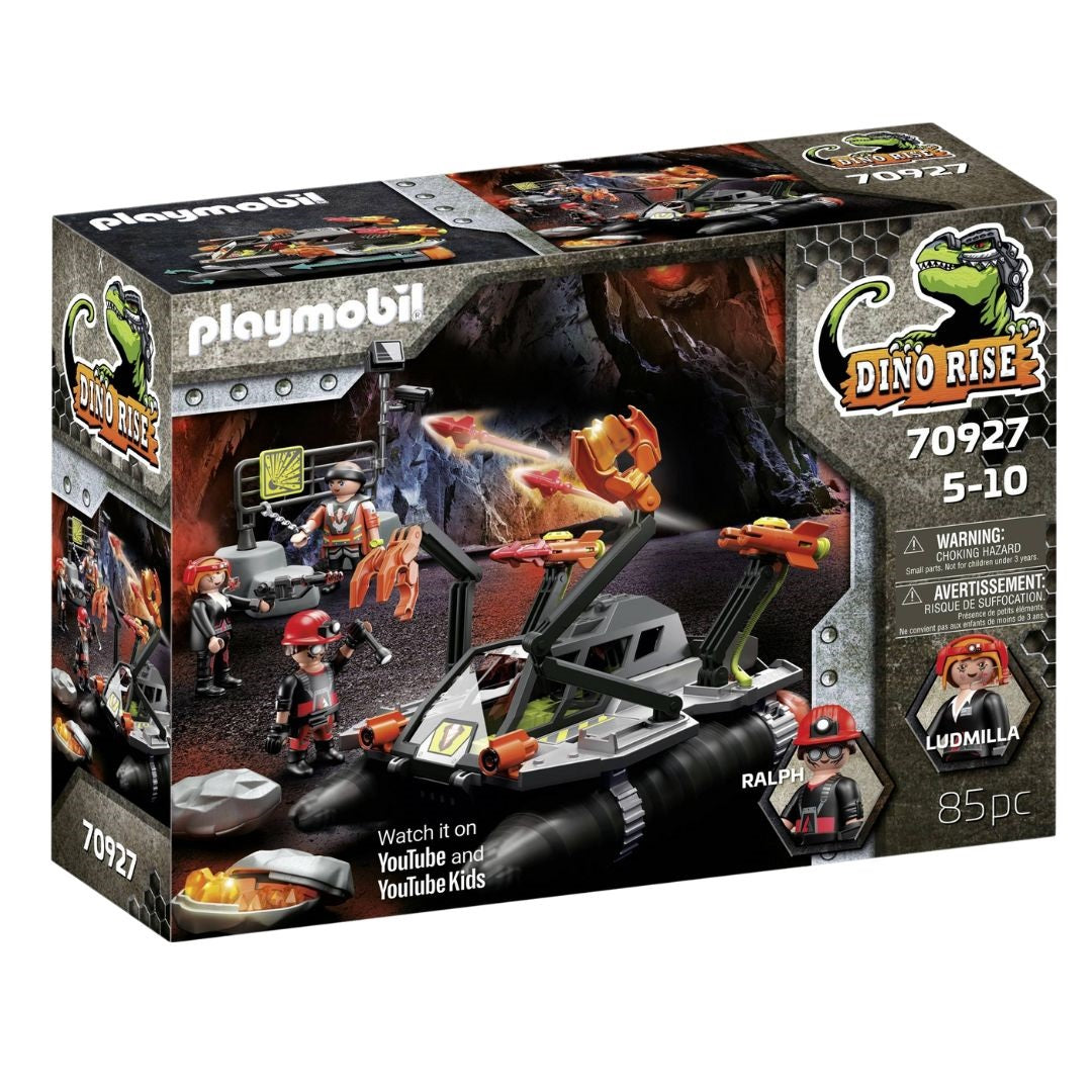 Playmobil Dino Rise Comet Corp Demolition Drill