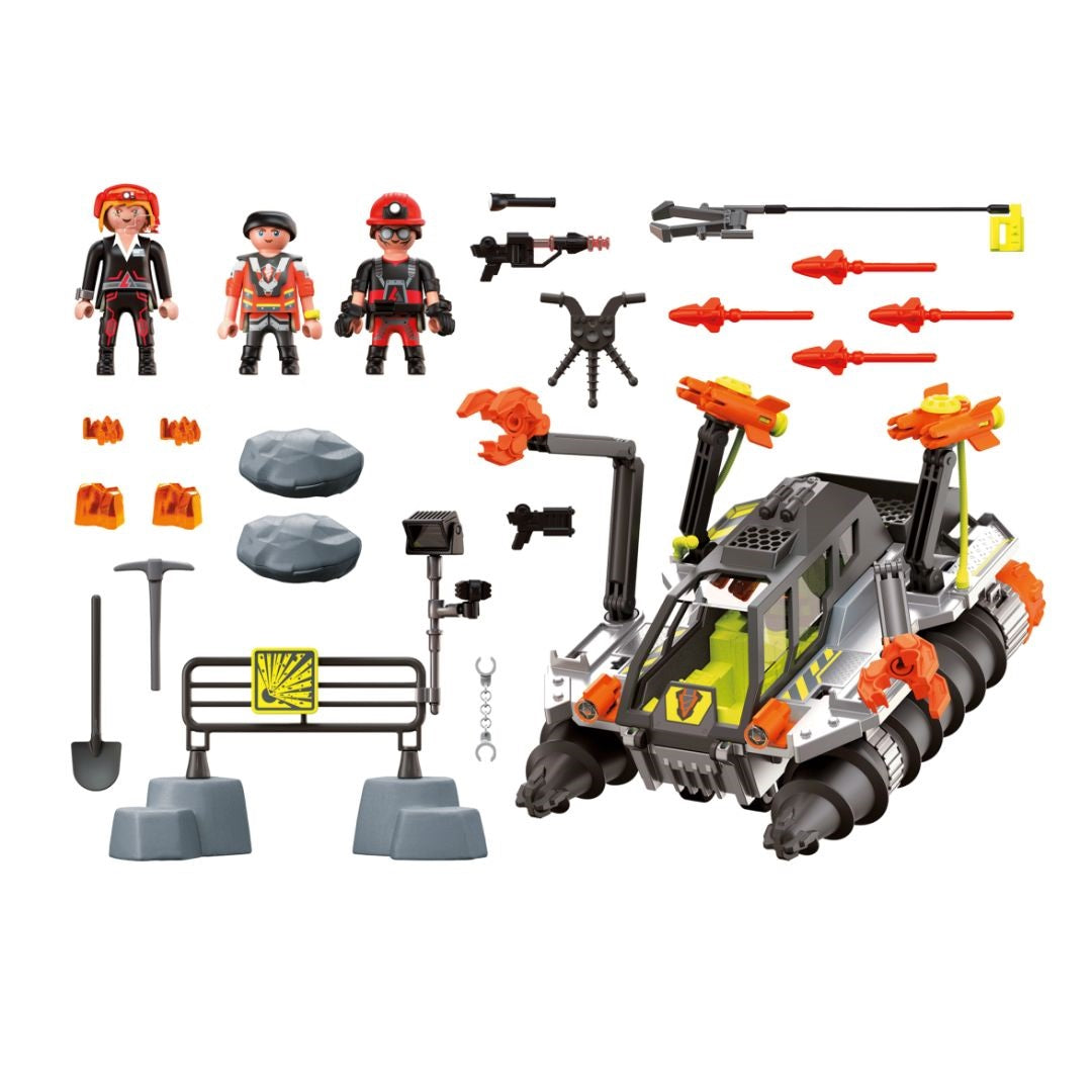 Playmobil Dino Rise Comet Corp Demolition Drill