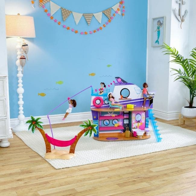 Kidkraft Luxe Life Doll Cruise Ship & Island