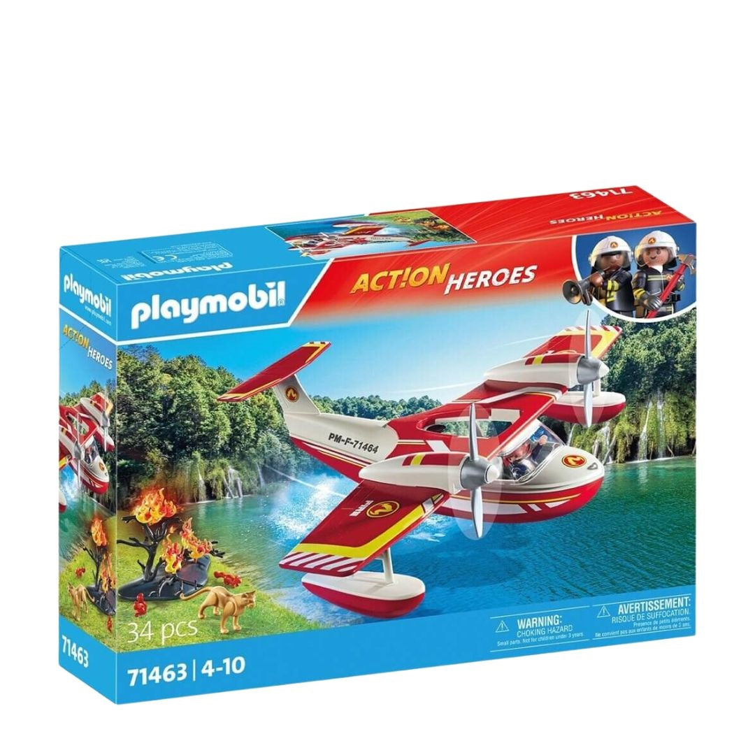 Playmobil Seaplane With Firefighter