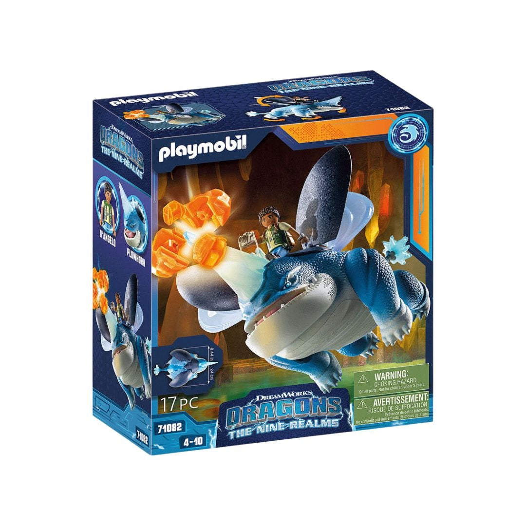 Playmobil Angelo & His Dragon Plowhorn