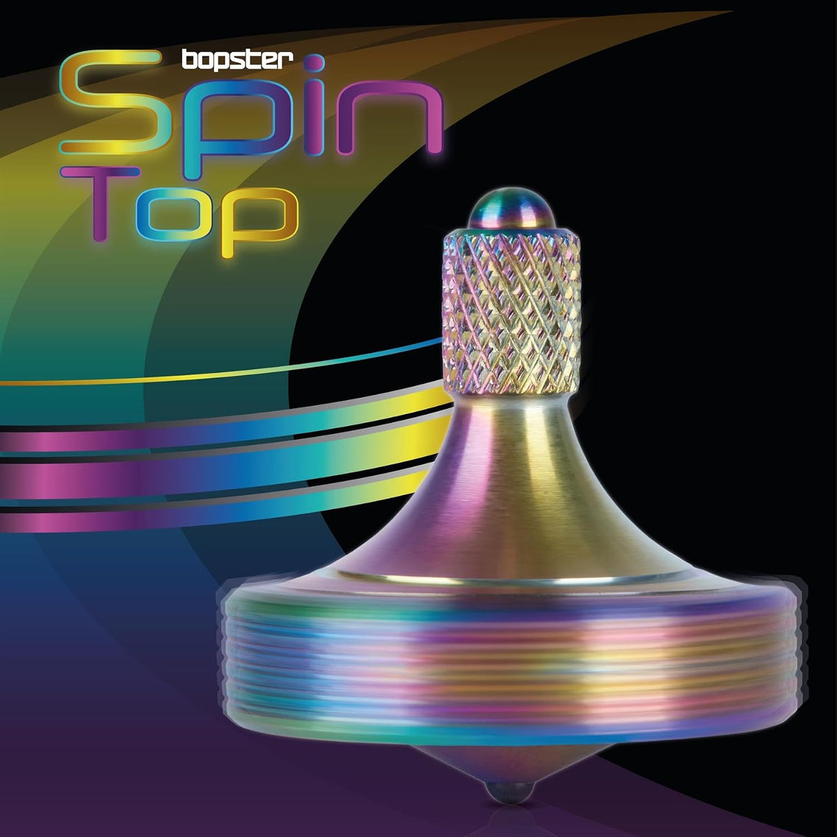 Bopster Metal Spin Top