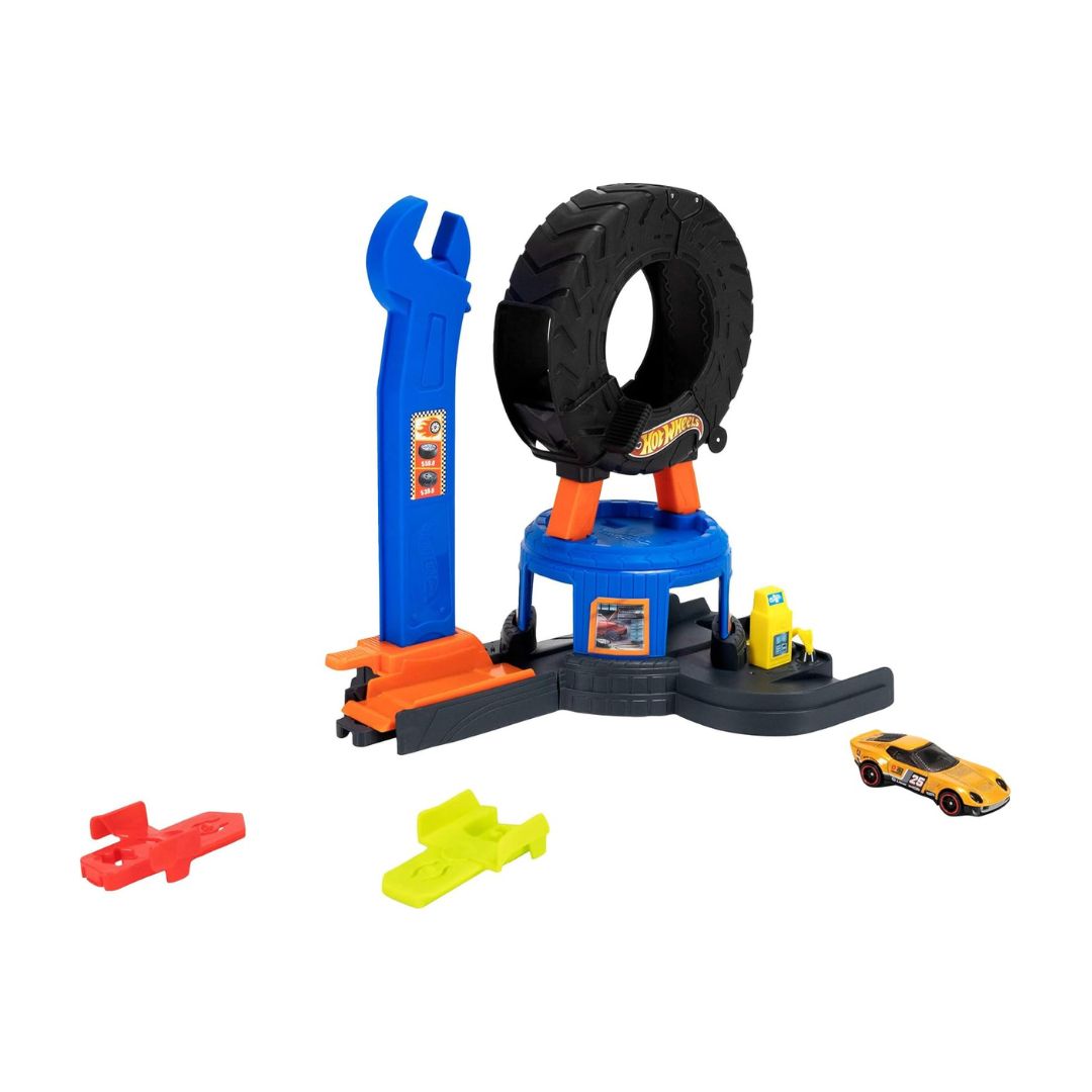 Hot Wheels City Downtown Tire Shop