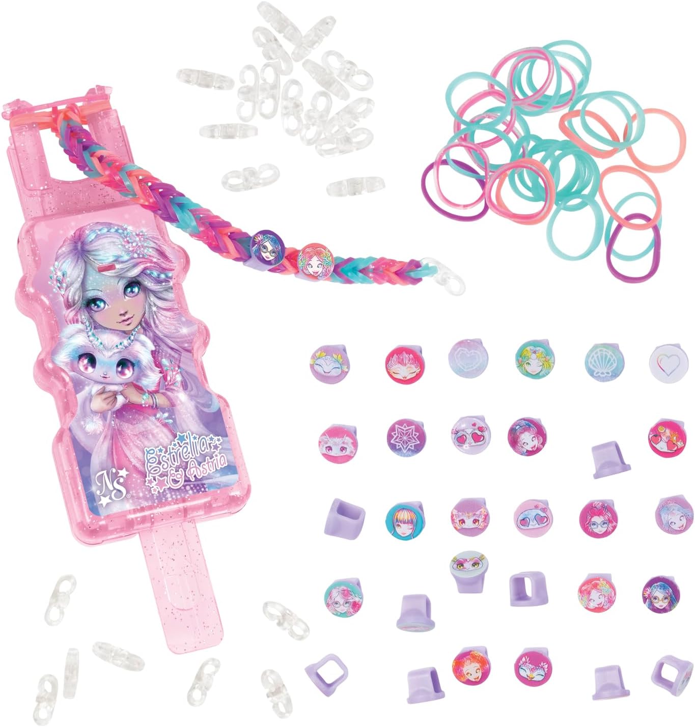 Nebulous Stars Rainbow Loom Auto Loom Bead Set