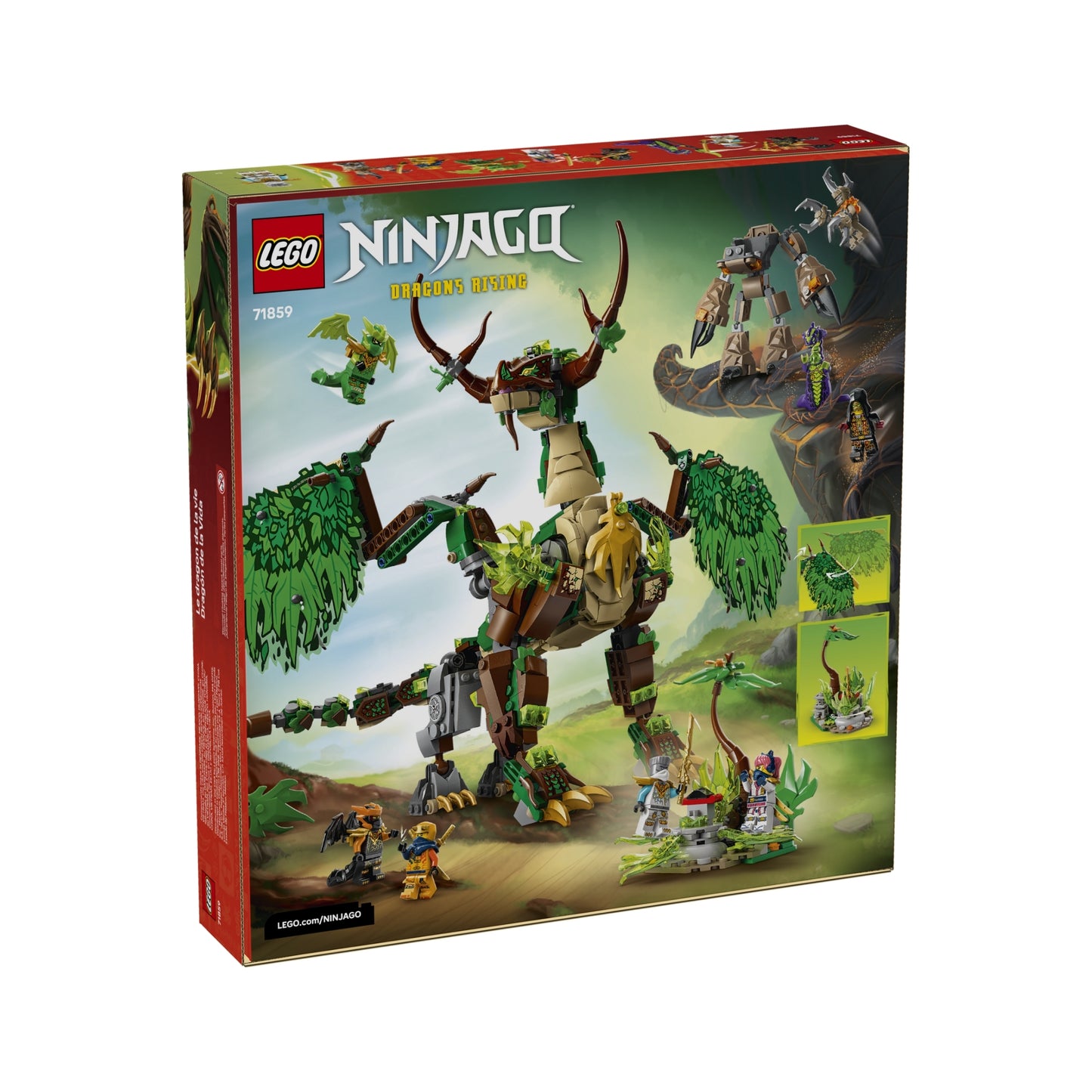 Lego Nnjago The Dragon Of Life - 1050 Pcs