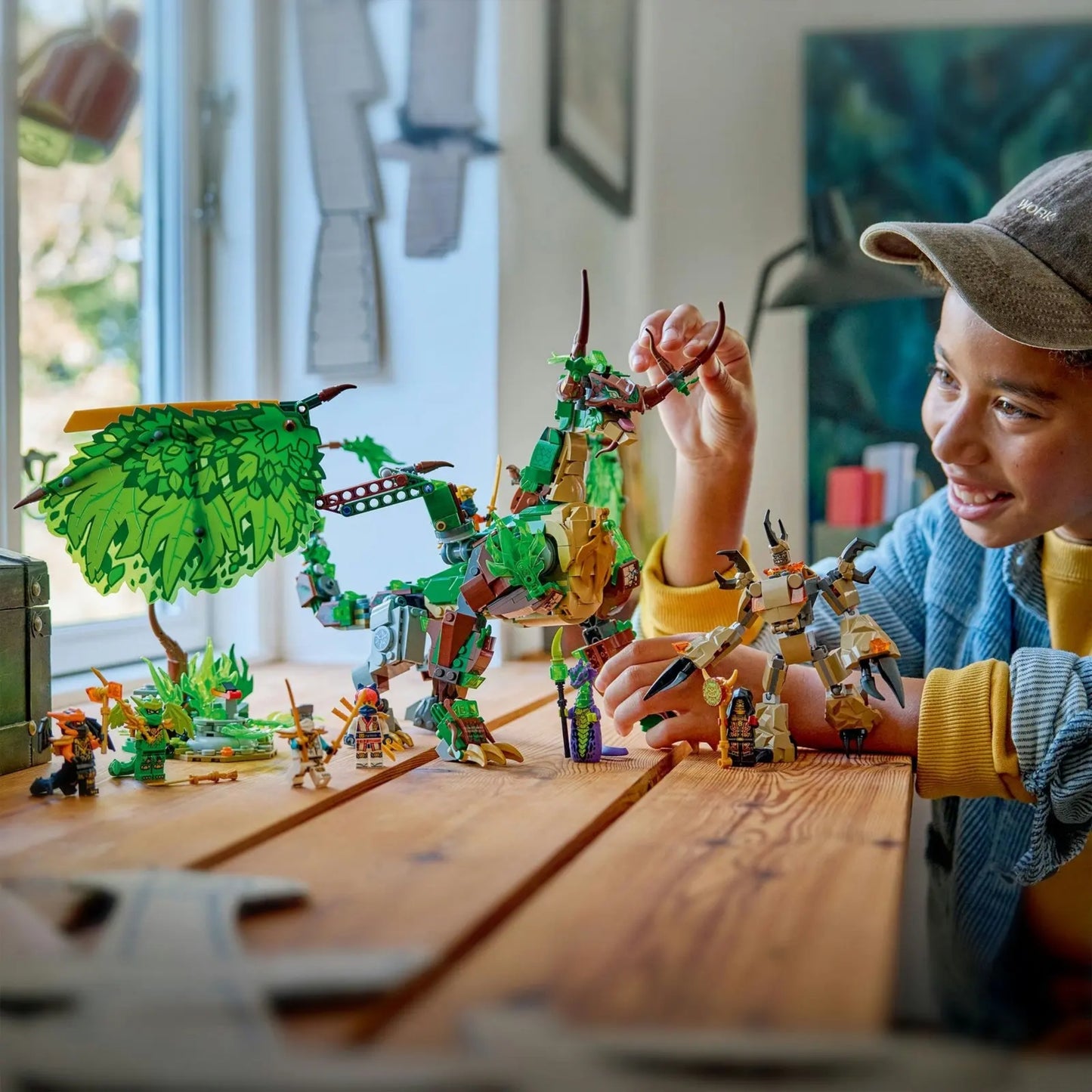Lego Nnjago The Dragon Of Life - 1050 Pcs