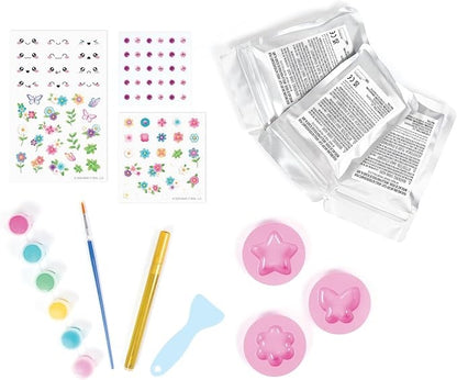 Make It Real Rock Dough Glowing Garden Molding Kit