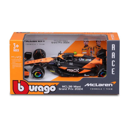 Bburago 1/43 Scale McLaren F1- Lando Norris