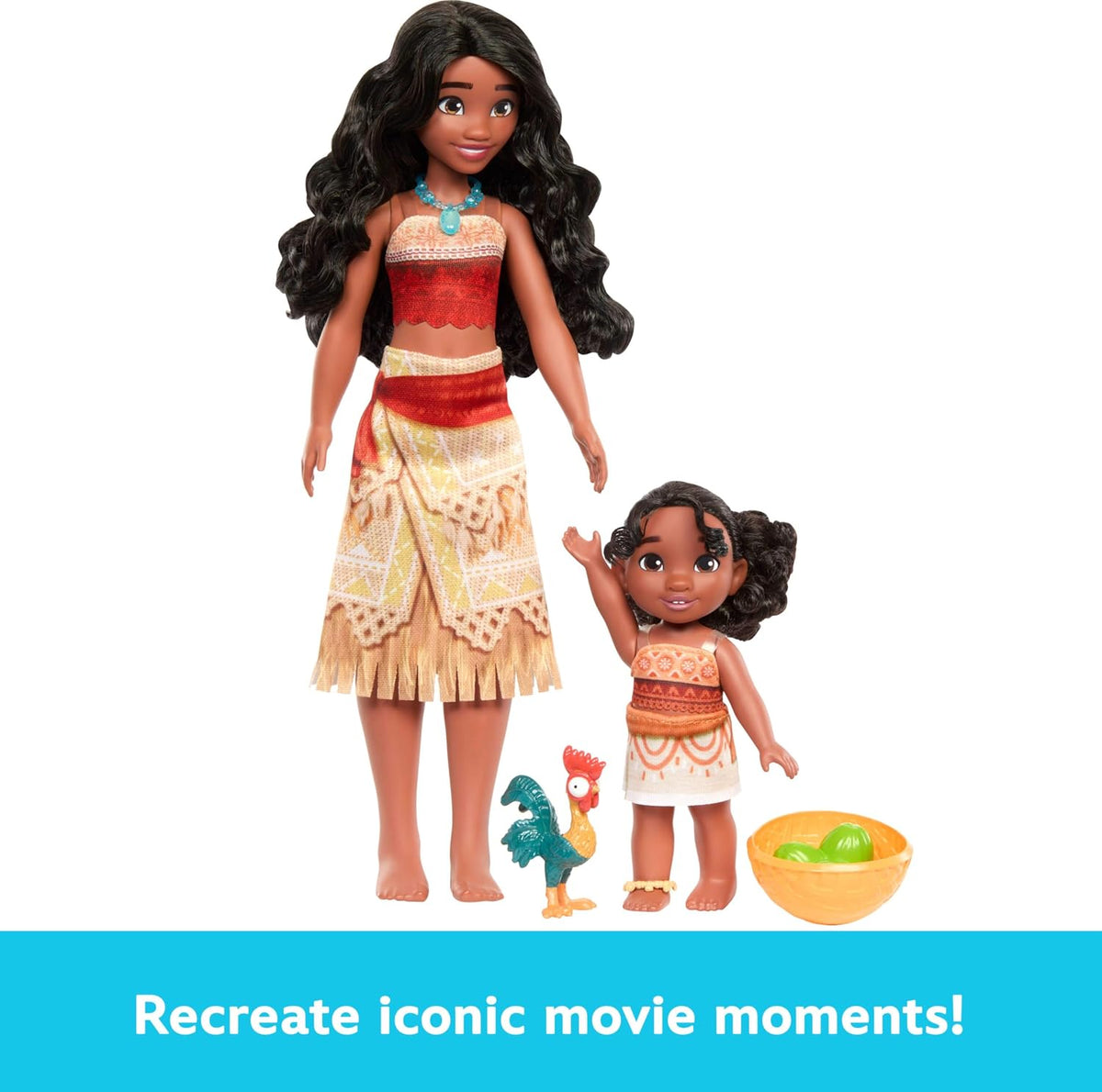 Disney Moana 2 Fashion Dolls