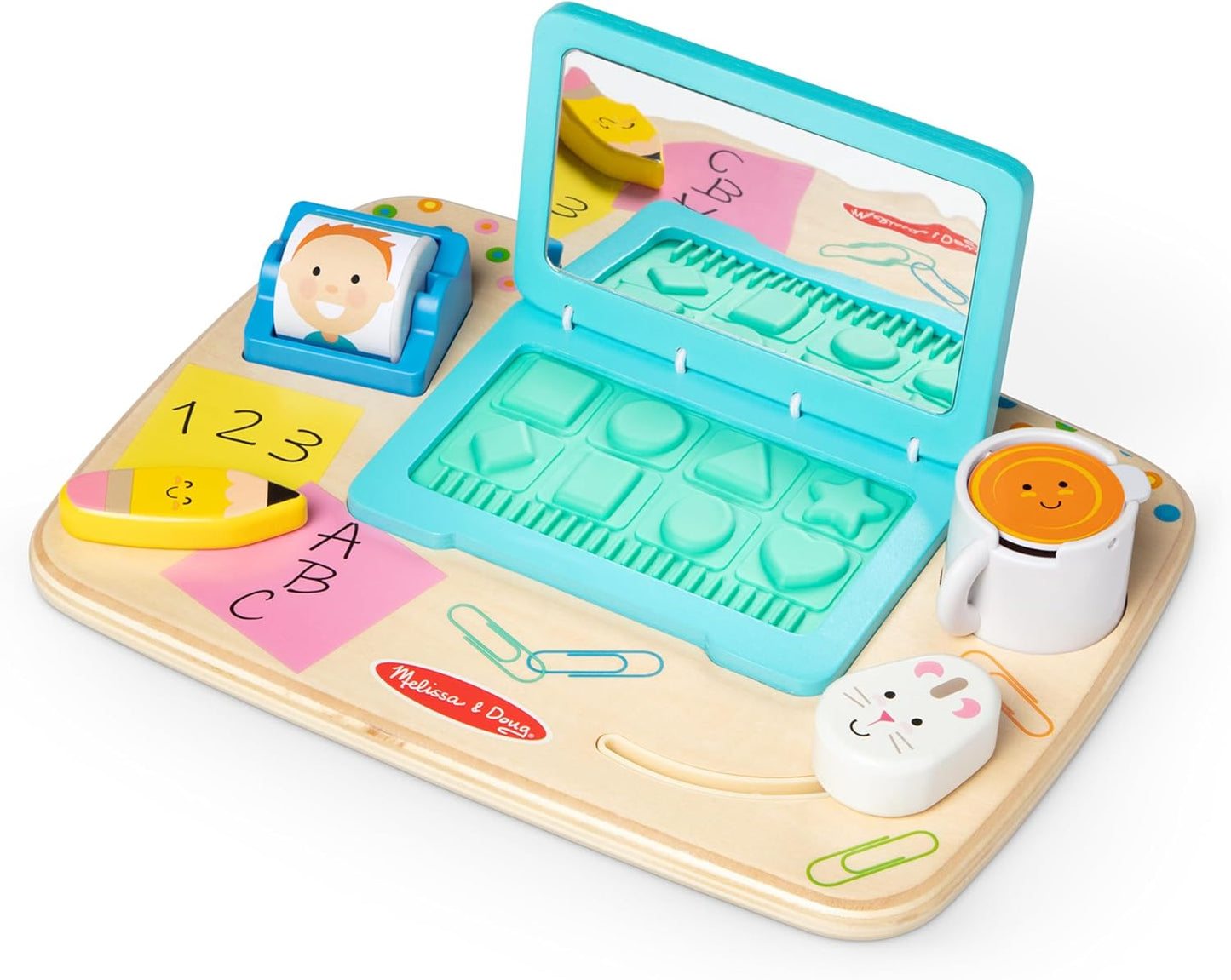Melissa & Doug Wooden Activity Board