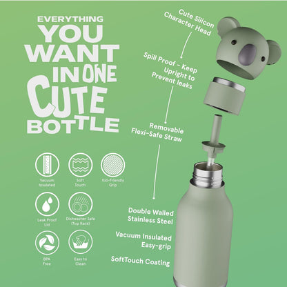 Asobu Water Bottle - Assorted Styles 460ml