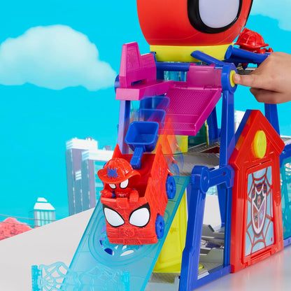 Hasbro Marvel Spidey Web Quarters Playset