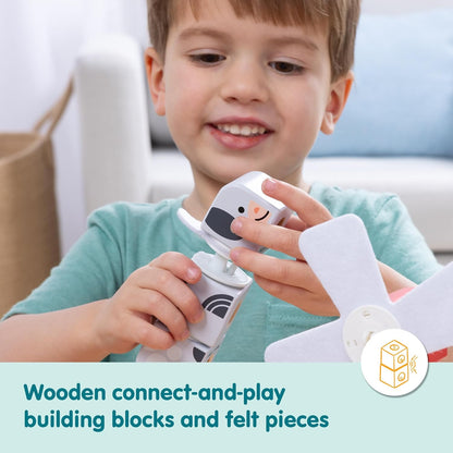 Melissa & Doug Blockables Farm Friends Play Set