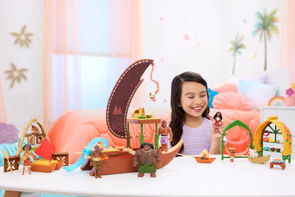 Mattel Disney Moana Small Doll Playset (5-Pack)