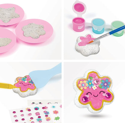 Make It Real Rock Dough Glowing Garden Molding Kit