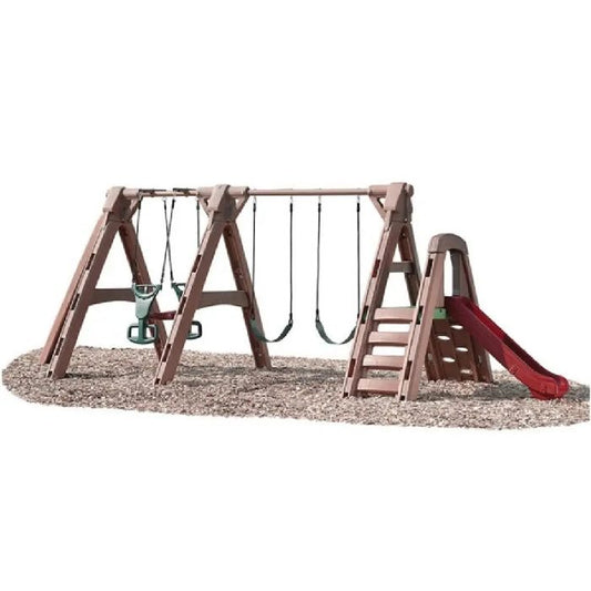 Timberlast swing set