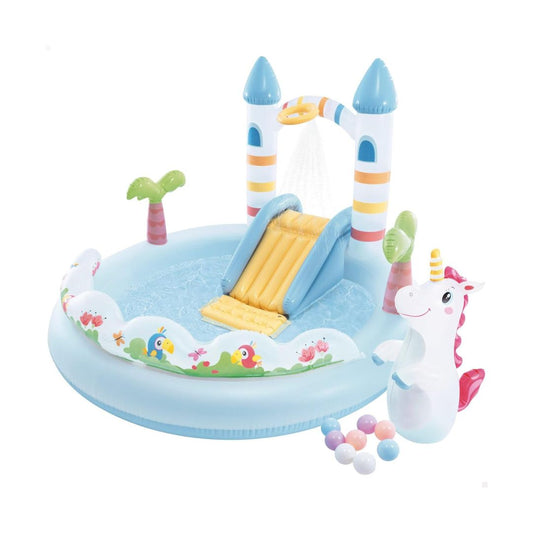 Intex Unicorn Castle Inflatable Play Center