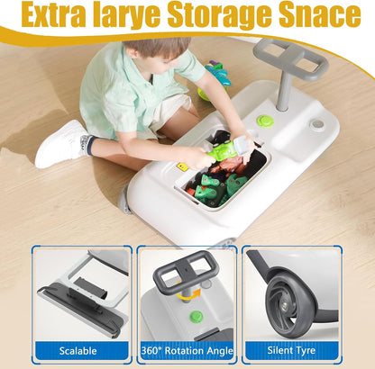 Kids Electric Portable Go-Kart Cleaning Car