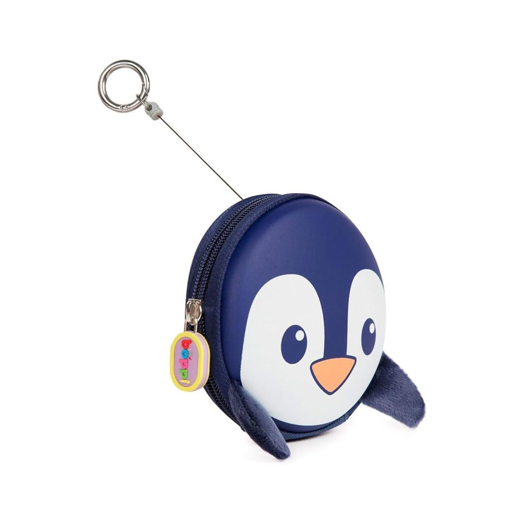 Boppi Mini Travel Wallet Keyring -Penguin Assorted colors
