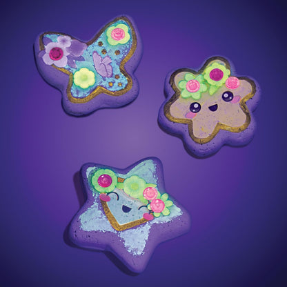 Make It Real Rock Dough Glowing Garden Molding Kit