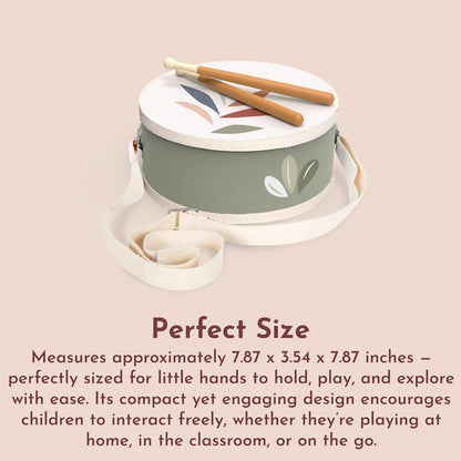 Speedy Monkey Wooden Kids Drum Set