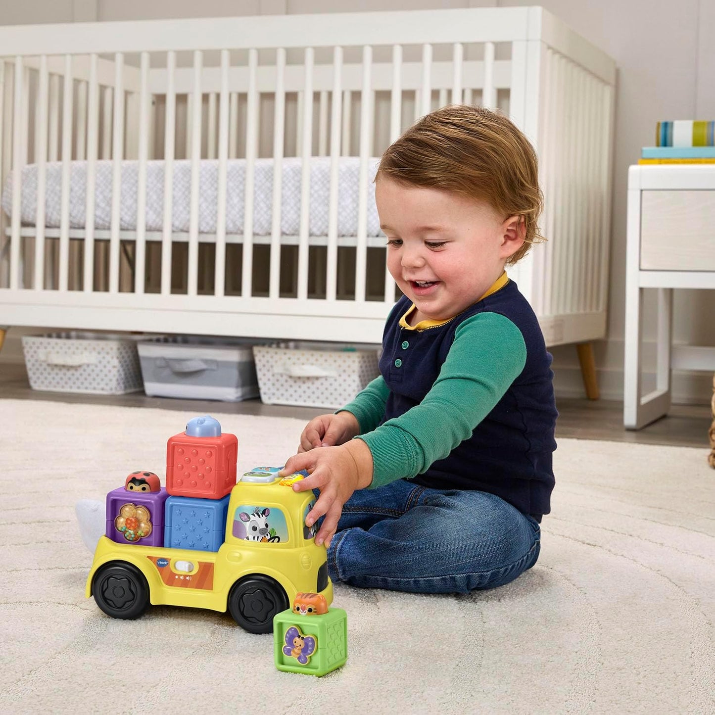 VTech Baby Beep & Go Blocks