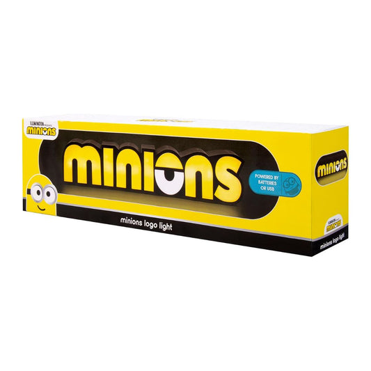 Minions LED Light-Up Logo Wall Sign
