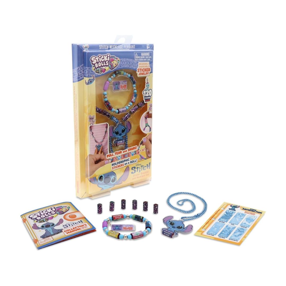 Sticki Rolls Disney Stitch Wearable Toy Pendant Pack