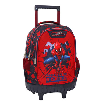MUST Spiderman Trolley Backpack