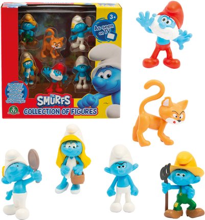 Smurfs Surprise Box of 6 Figurines