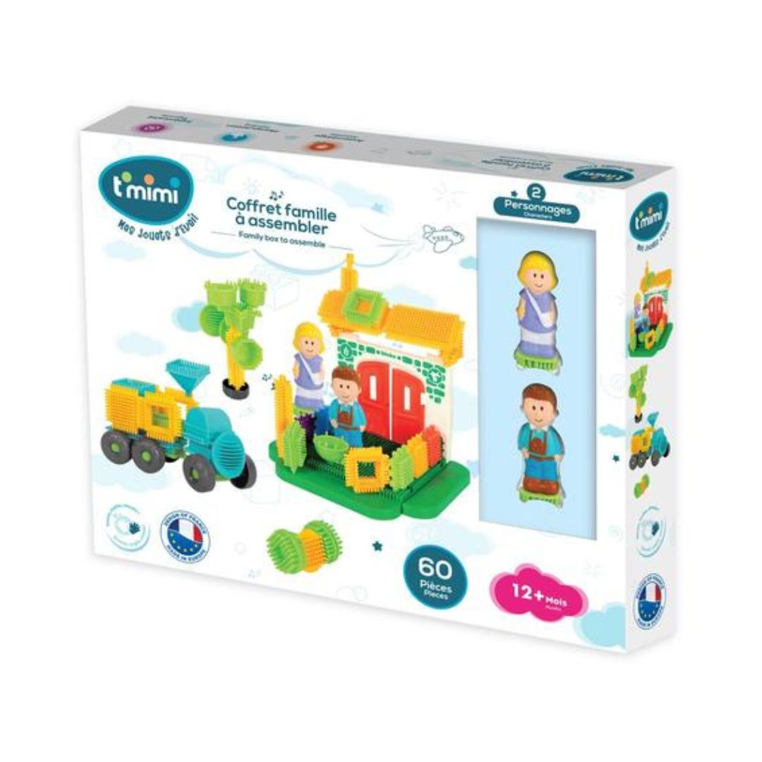Tmimi 60-Piece Family Building Block Set