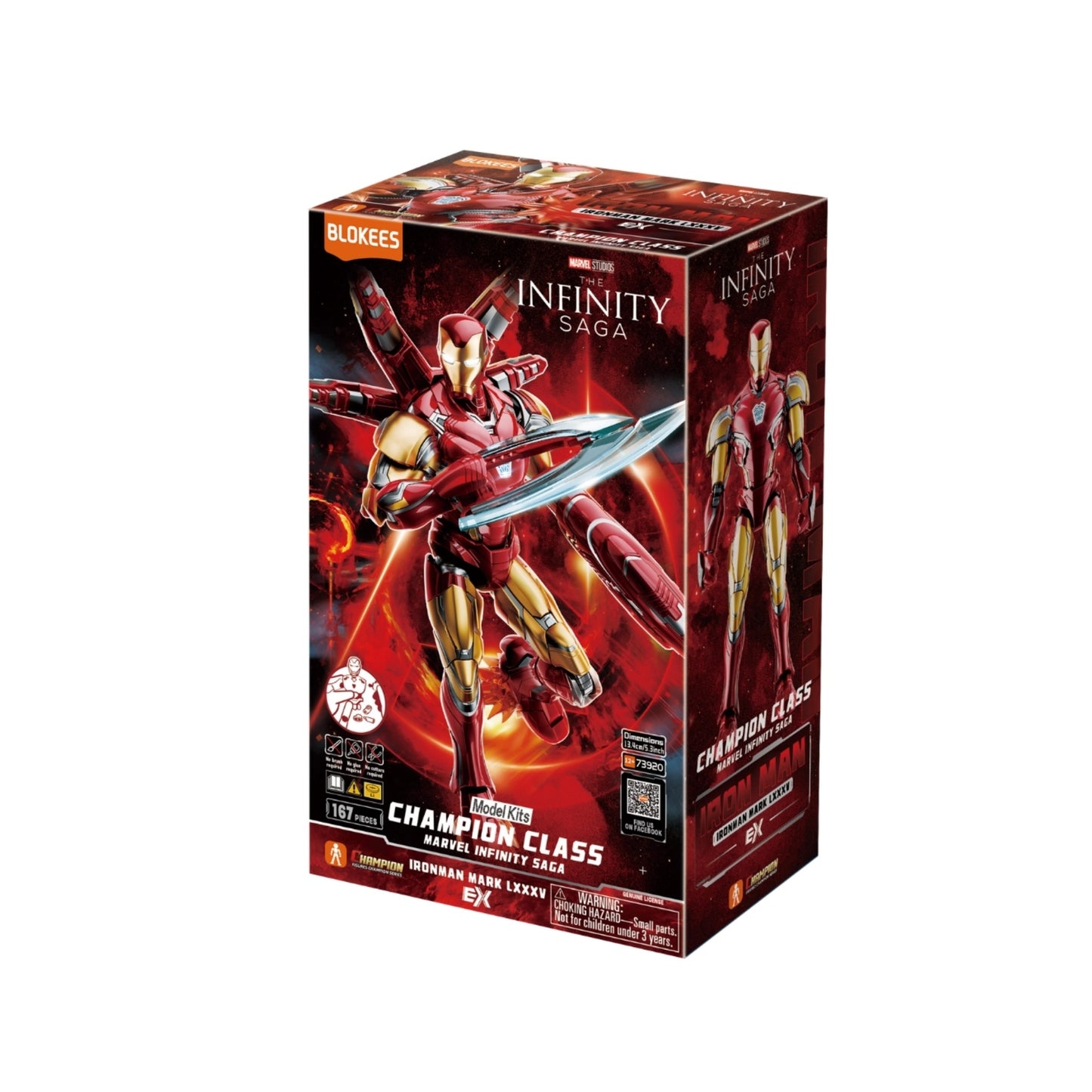 Blokees Marvel Infinity Champion Class Iron Man