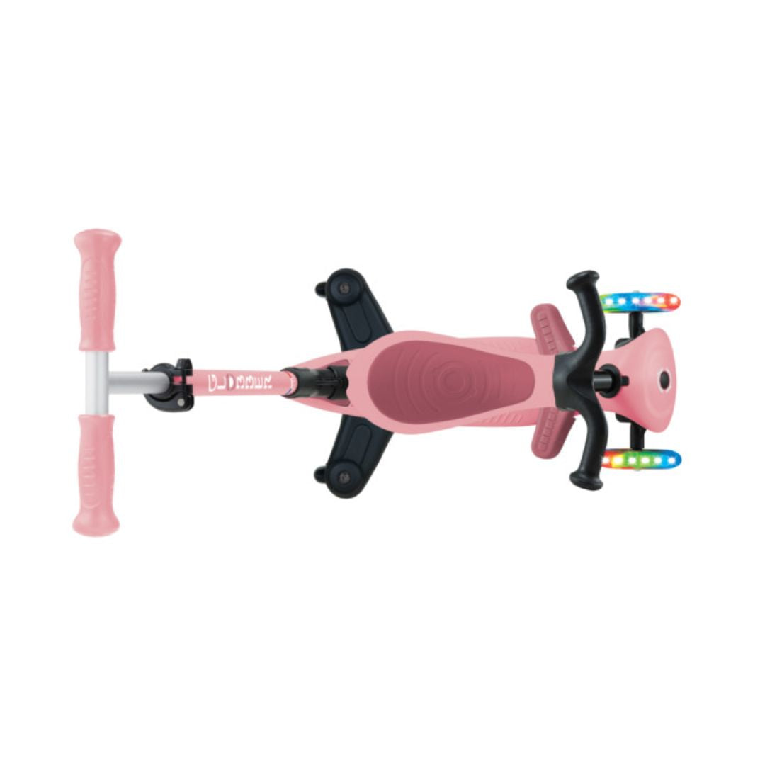 Globber Go Up Active Lights 360  3-in-1 Pink Scooter