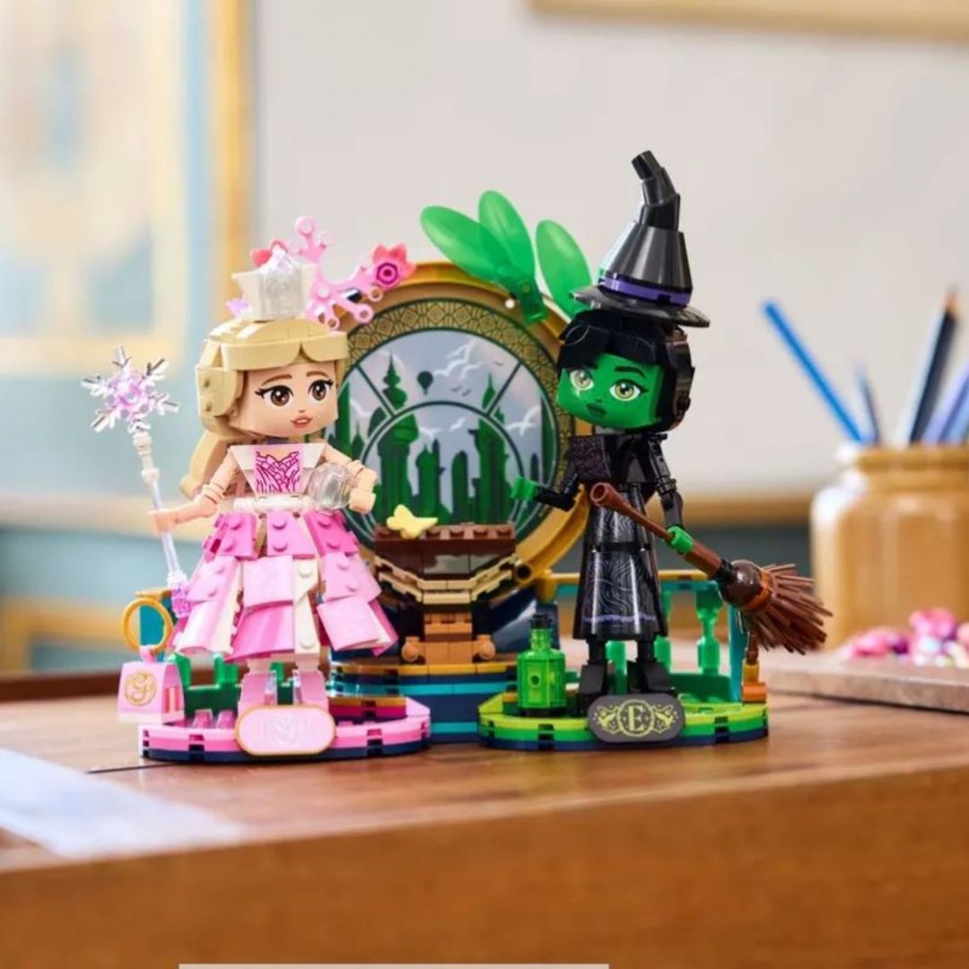 Lego Wicked Elphaba & Glinda Figures