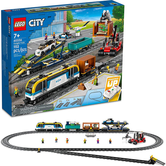 Lego City - Freight Train, 1153 Pcs