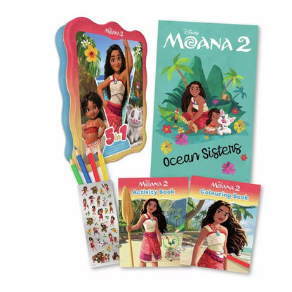 Disney Moana 5-in-1 Activity Tin