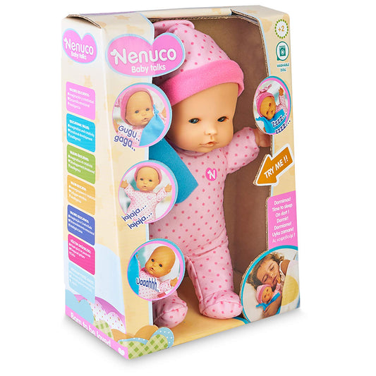 Nenuco Doll Baby Talks Time To Sleep