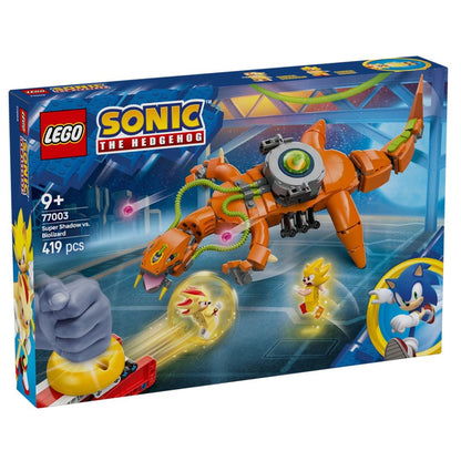 Lego Sonic Super Shadow vs. Biolizard