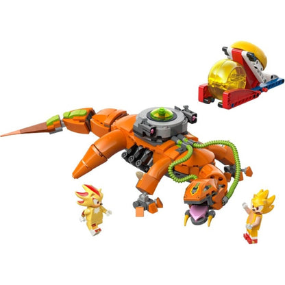 Lego Sonic Super Shadow vs. Biolizard
