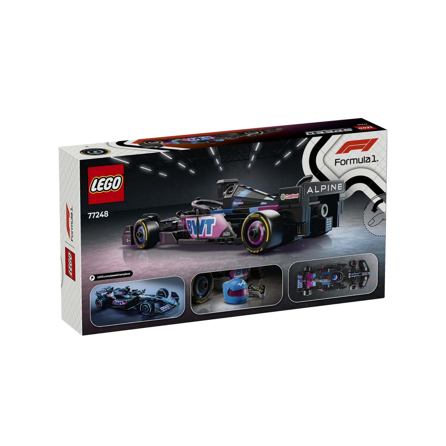 Lego Speed Champions Bwt Alpine Teams A5 F1 - 258 Pcs