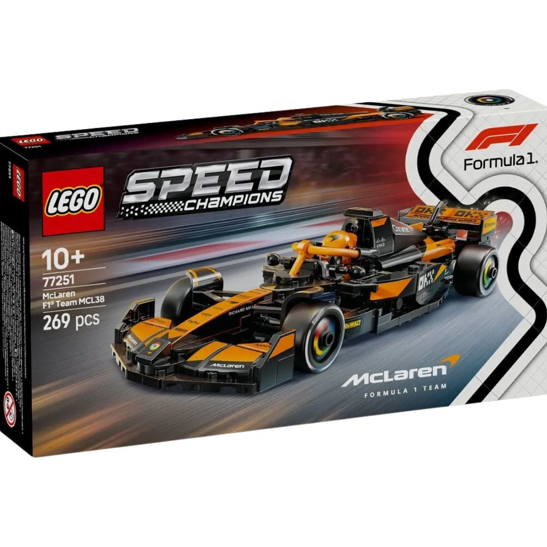 Lego Speed Champions McLaren F1 Team MCL38 Race Car