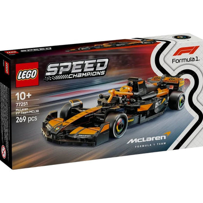 Lego Speed Champions McLaren F1 Team MCL38 Race Car