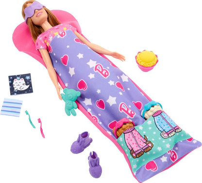 Mattel Barbie Doll & Puppy Slumber Party