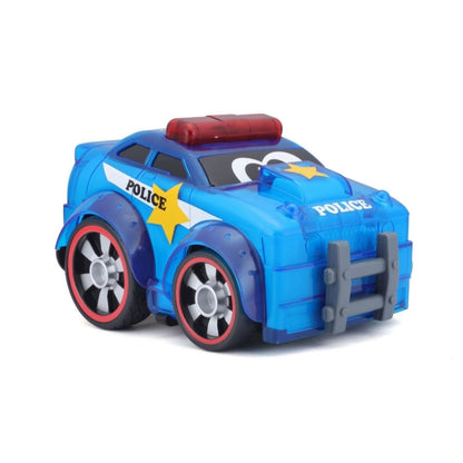 Baby Burago Junior Push & Glow Police Car