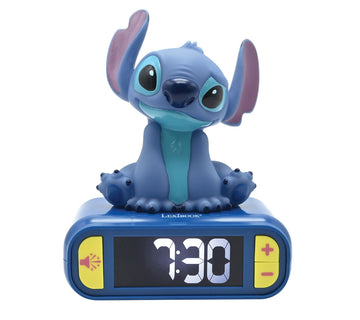 Lexibook 3D Digital Alarm Clock Lilo & Stitch