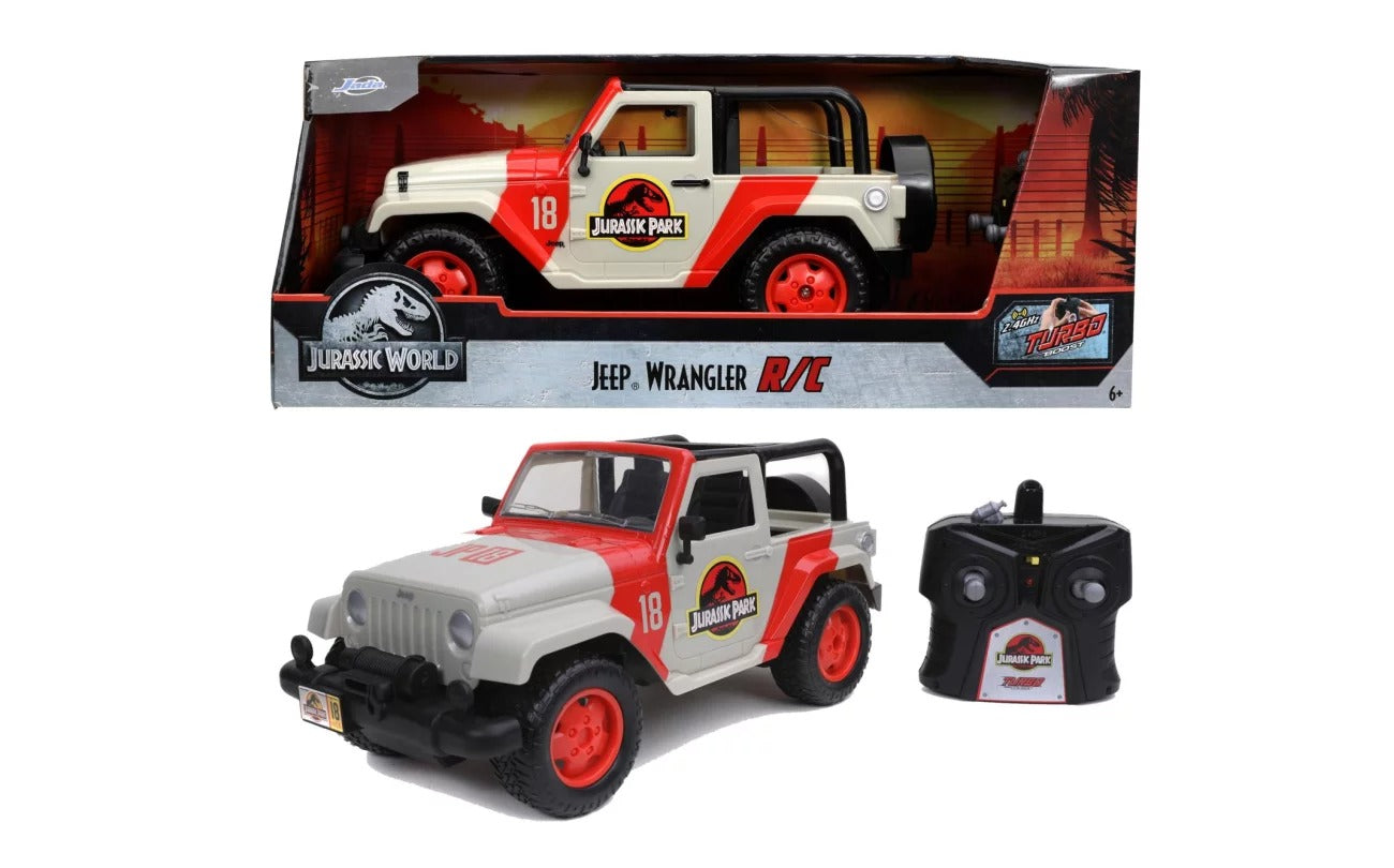 Jurassic Park RC Jeep Wrangler 1:16