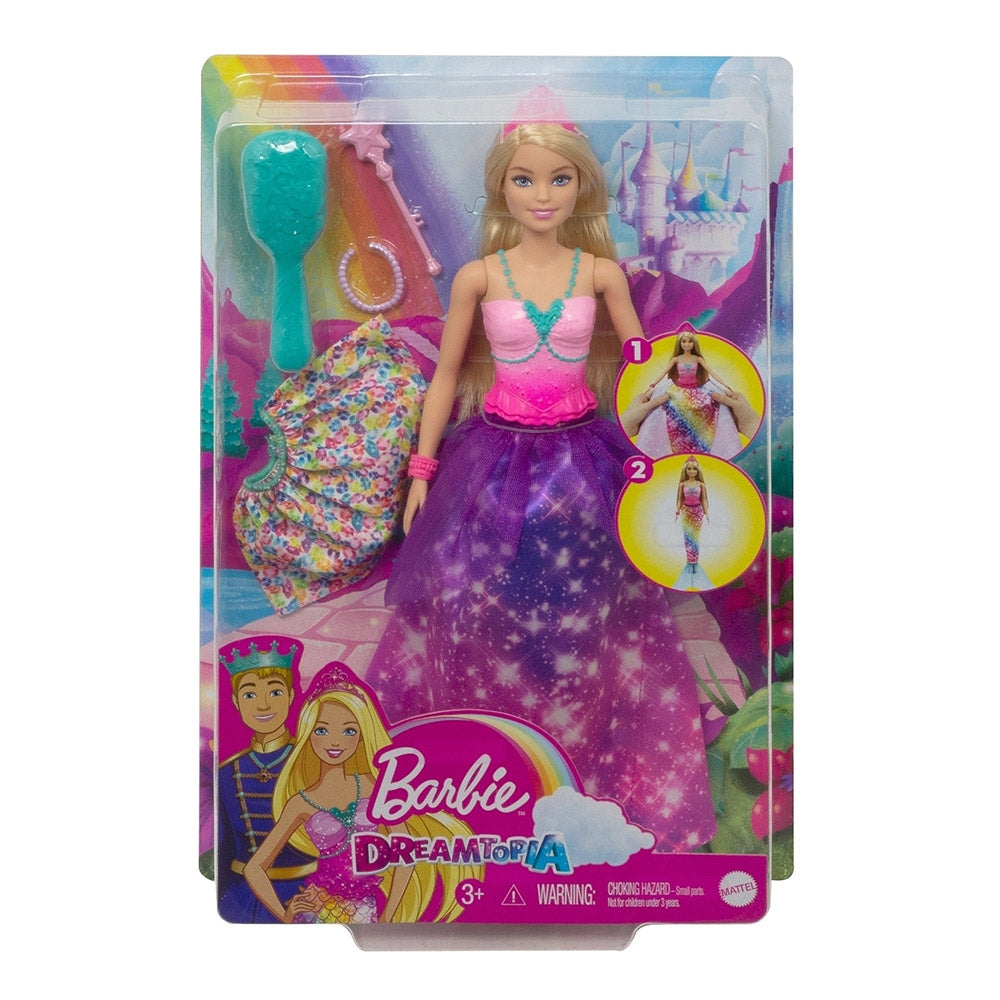 Barbie Dreamtopia 2-In-1 Princess To Mermaid