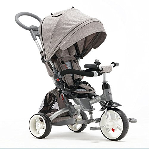 Qplay - Juicy Eva Wheel Children Tricycle (Grey)